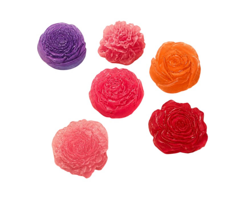 image (55) Handmade Flower Garden Soap Collection Glycerin Soaps - Image 1