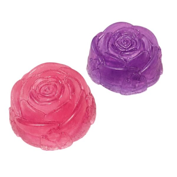 Handmade Velvet Flower Glycerin Soap