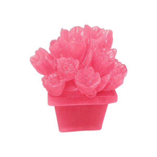 Handmade Flower in Pot Glycerin Soap