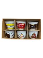 Handpainted Lebanese Coffee Cup Set - Image 