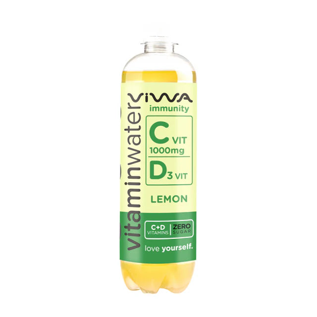 lemon Viwa Vitamin Water Lemon Immunity Zero 600ml