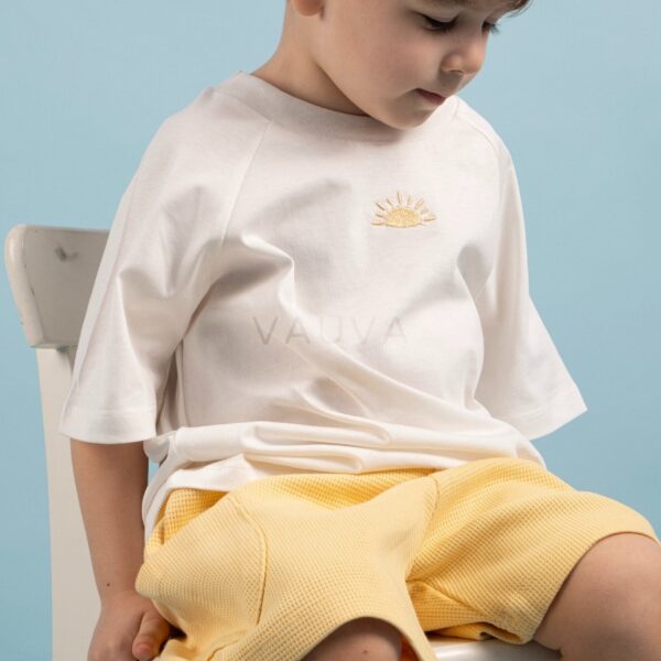 Shorts & Tshirt Set - WAFFLE - 9M-4Y