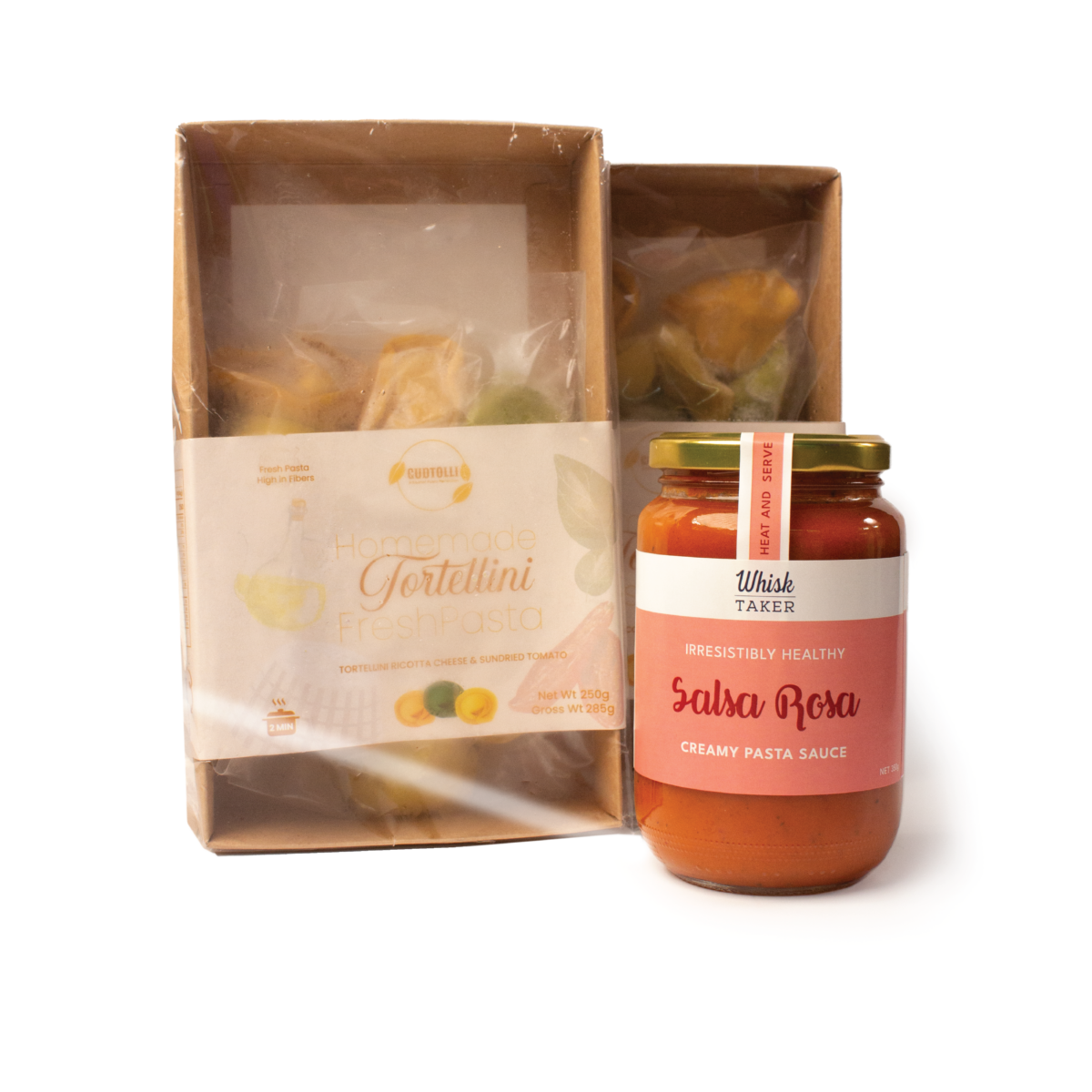 Ricotta & Sun-dried Tomato Tortellini Bundle