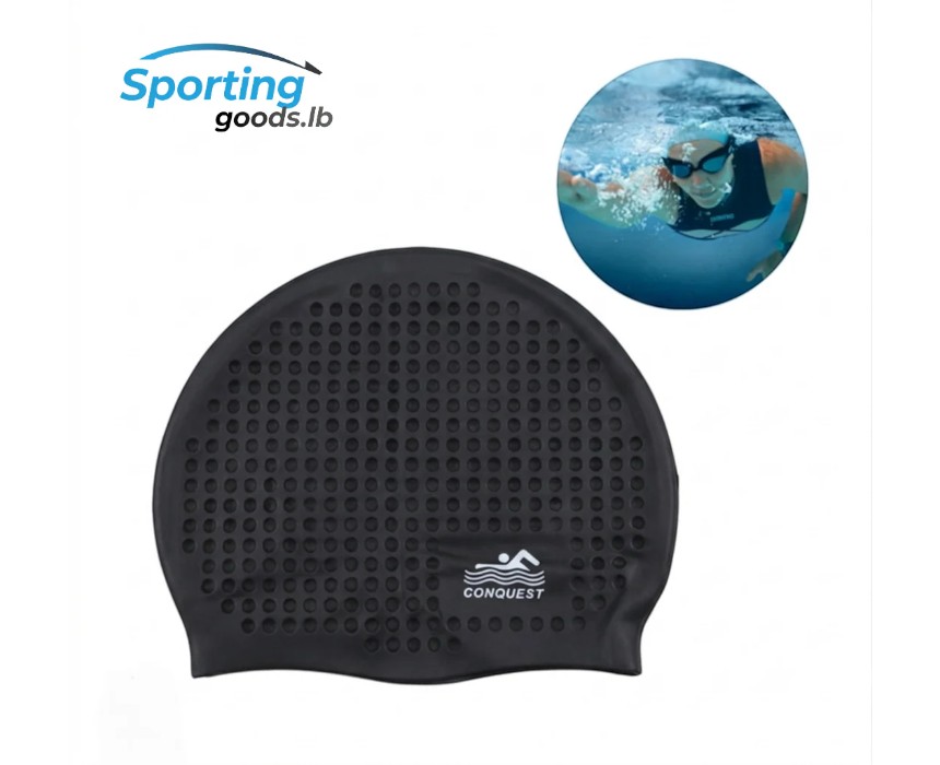rn-image_picker_lib_temp_2dc9417a-71e6-4438-b56c-93e7fbc8b150 CONQUEST Swimming Cap - Image 1