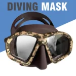 Professional Tempered Glass Diving Mask - Image 
