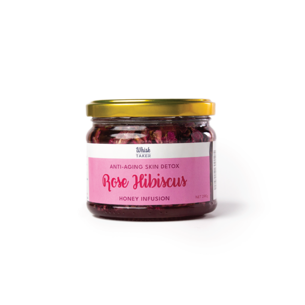 Rose Hibiscus Honey Infusion