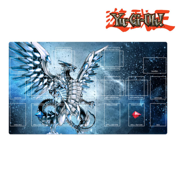 Blue-Eyes Chaos MAX Dragon Yu Gi Oh Playmat (61 x 35.5 cm)