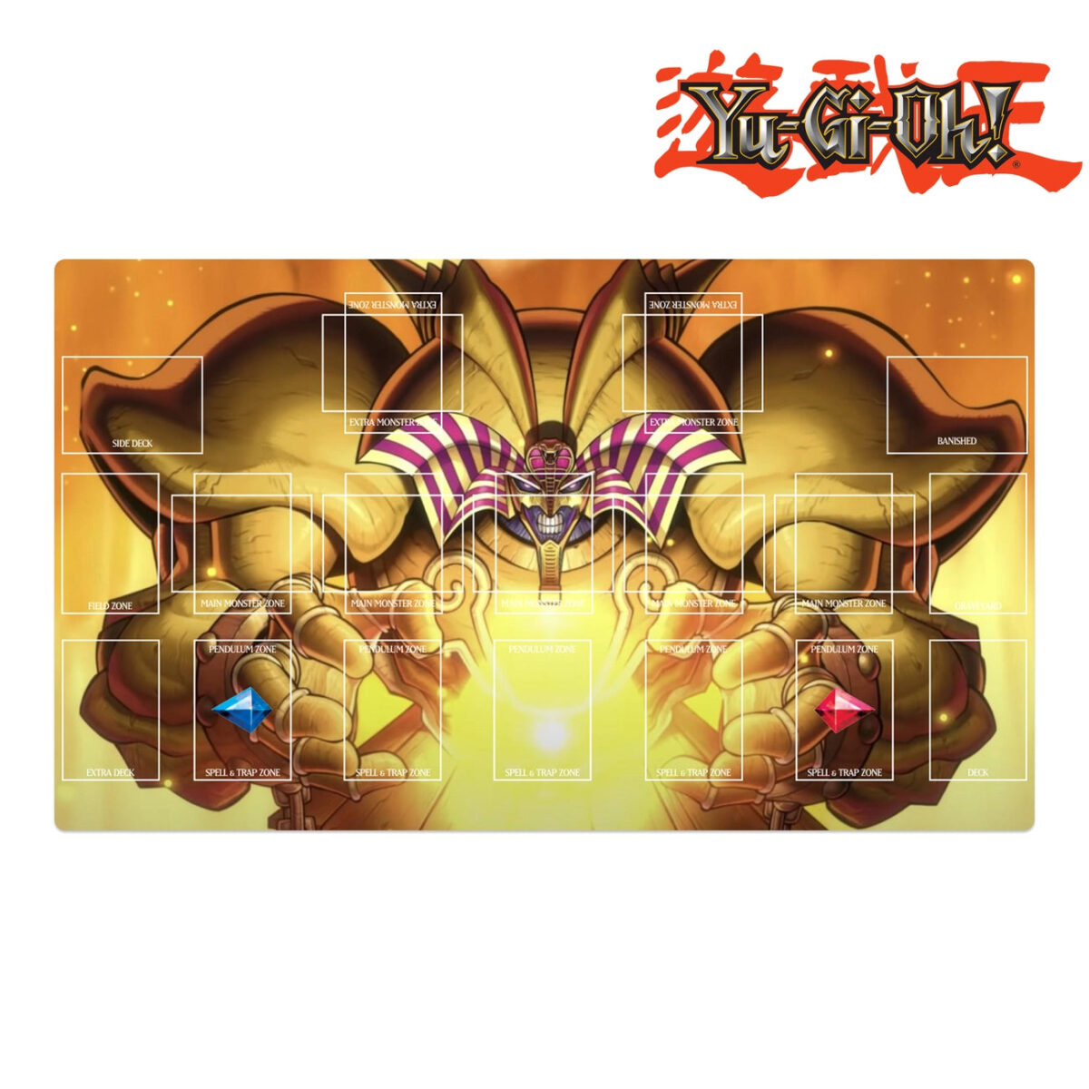 Exodia Yu Gi Oh Playmat (61 x 35.5 cm)