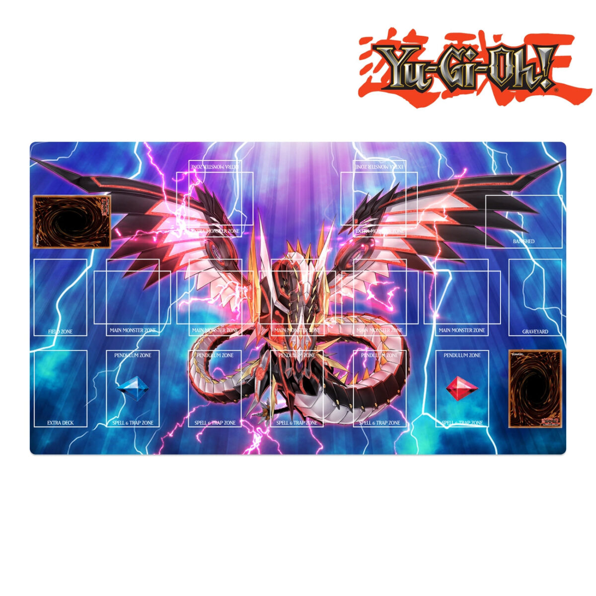 yu-gi-oh-tcg-playmat-size-61-by-35.5-cm-odd-eyes-dragon Cyber Dragon Infinity Yu Gi Oh Playmat (61 x 35.5 cm)