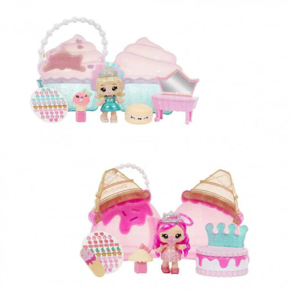 Lip Gloss Beauty Bag Playset And Doll - 2 Designs