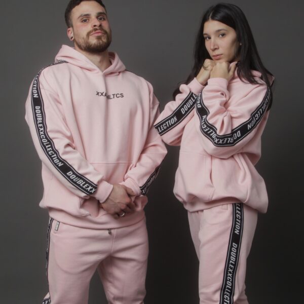 XXATHLTCS Oversized Fit Hoodie - Pink