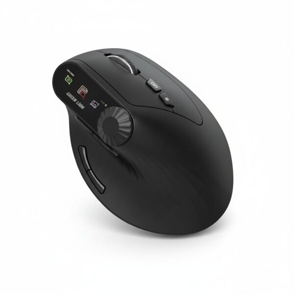 Smart OLED Vertical Mouse Black #GNSOLEDMSEBK