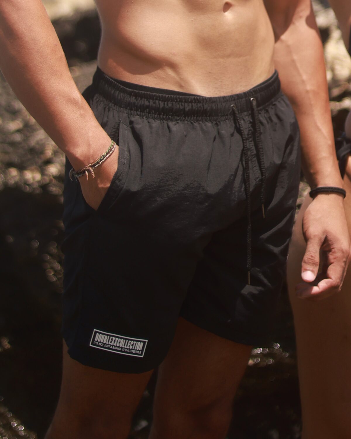0C44B2DE-65B3-4DDB-985A-9F6C3A08ECCC Men Swimshorts Black
