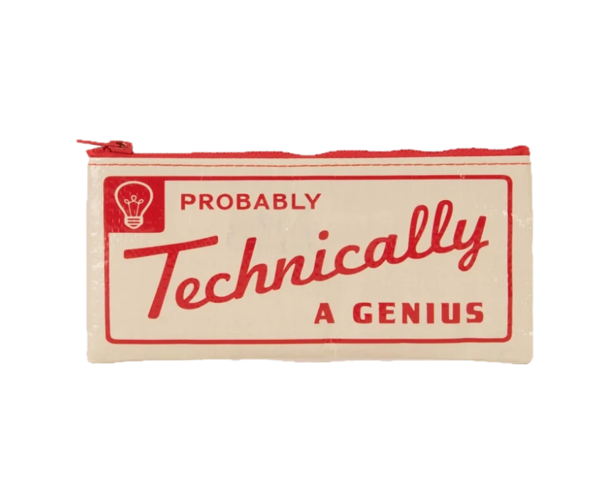 1 Probably Technically A Genius Pencil Case - Image 1