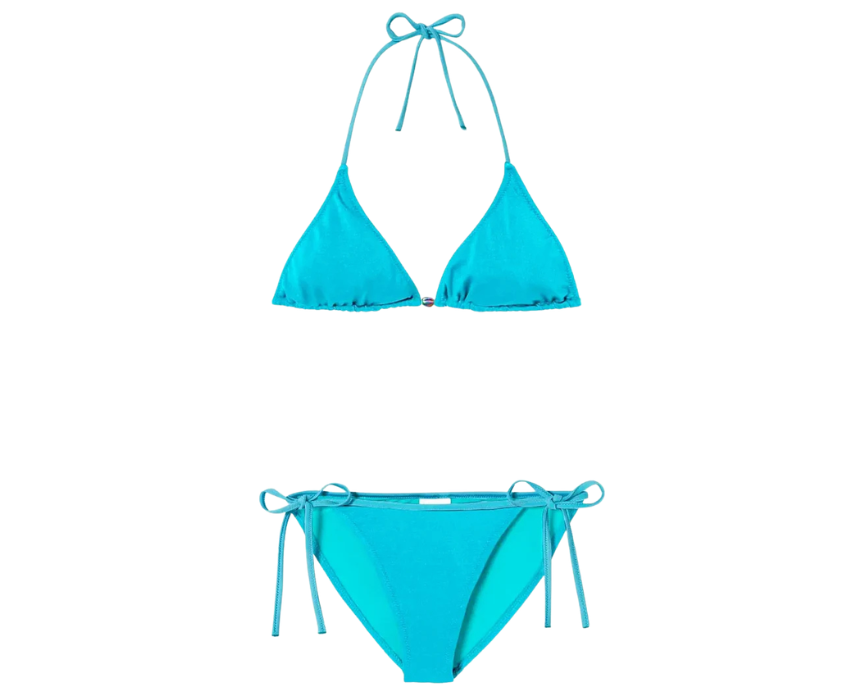 1 Girls Emerald Triangle Bikini - Image 1