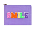 Girls Purple Zipper Pouch - Image 