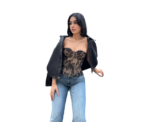 Padded Lace Corset - Image 