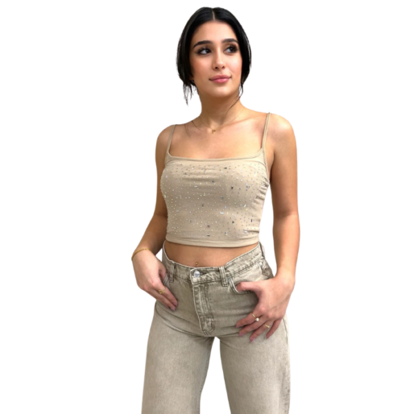 Jay Top in Beige