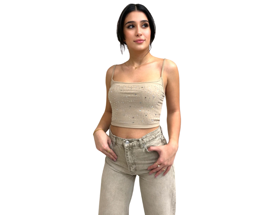 1-57-1.png Jay Top in Beige - Image 1