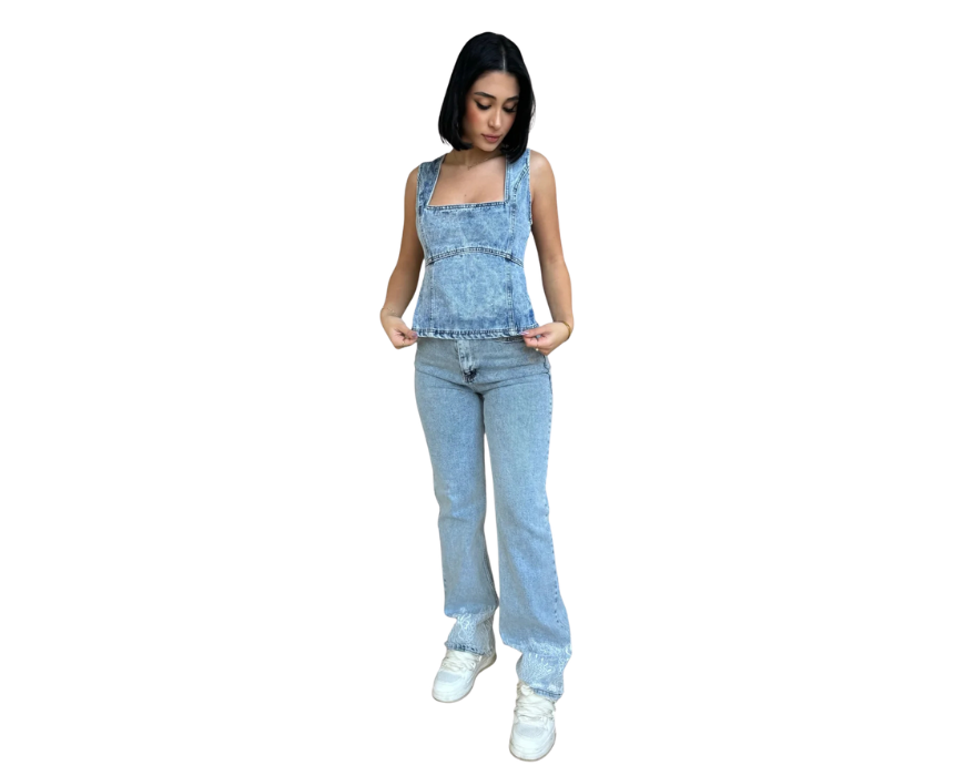 1-59-1.png Denim Top - Image 1
