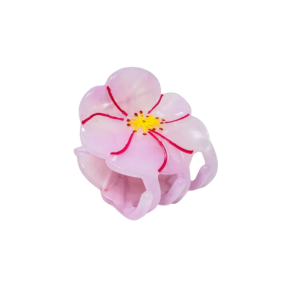Mini Cherry Blossom Hair Claw Clip