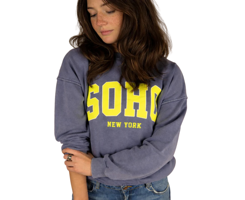 1 The Soho Vintage Wash Sweatshirt - Image 1