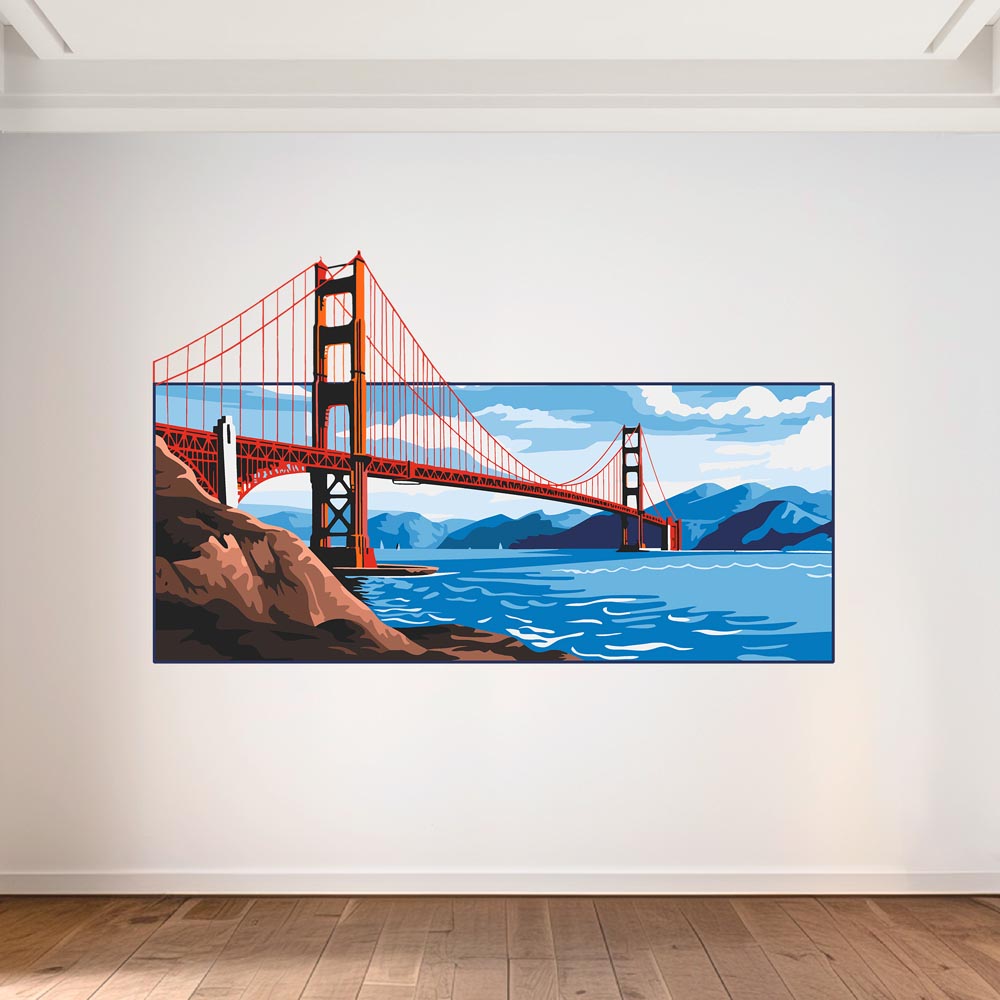 1-_Main_Image_9da79a7b-7914-4ca7-8bef-7c00f140220a Golden Gate Bridge - Murals by Numbers Kit