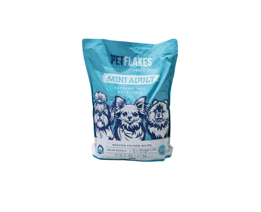 10 Pet Flakes Mini Adult Dog Performance Roasted Chicken - Image 1