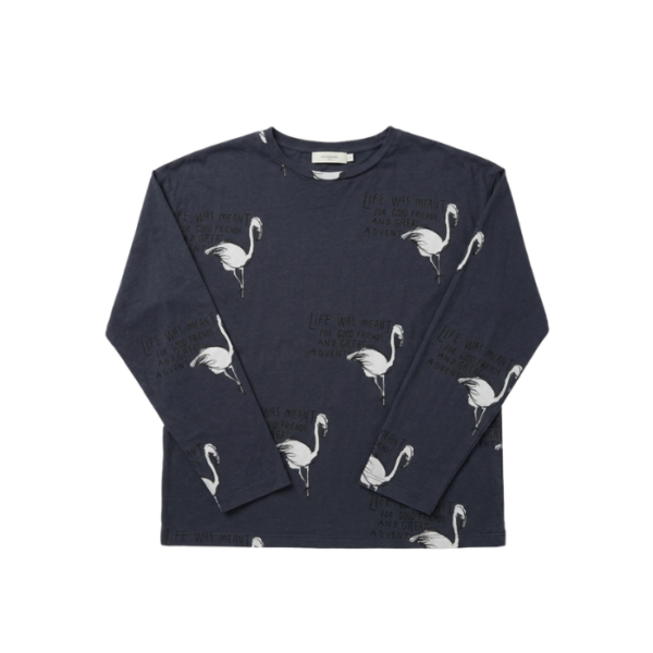 Zara Girls Dark Grey Printed Blouse