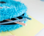 Sesame Street Cookie Monster Plush Pencil Case - Image 