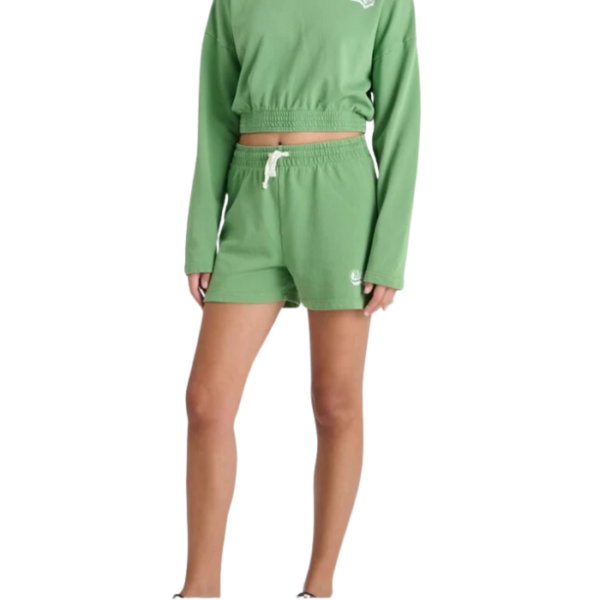 Matcha Green Girls Shorts