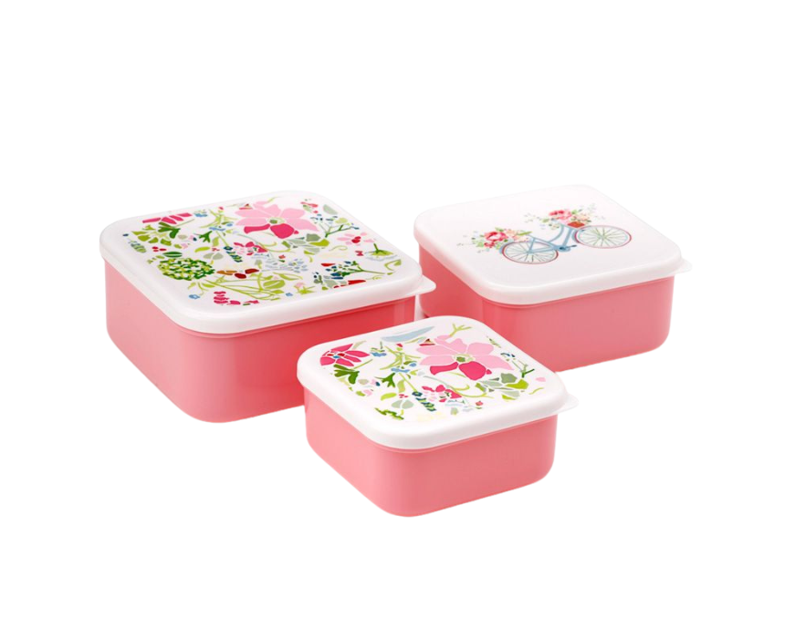 10 Botanical Kids Lunch Box Set - Image 1