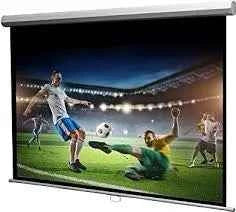 Electric 120 Inch Wall Projection Screen