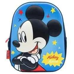 Preschool Backpack Disney Mickey Mouse Must 1 Compartment 3D Eva