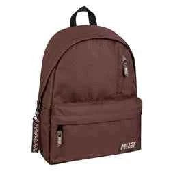 Backpack Must Team Monochrome Classic Brown with Beige 1 Main Compartment