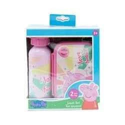 Lunch Set Pe a Pig Lunch Box 800ml-Water Bottle Aluminium 500ml