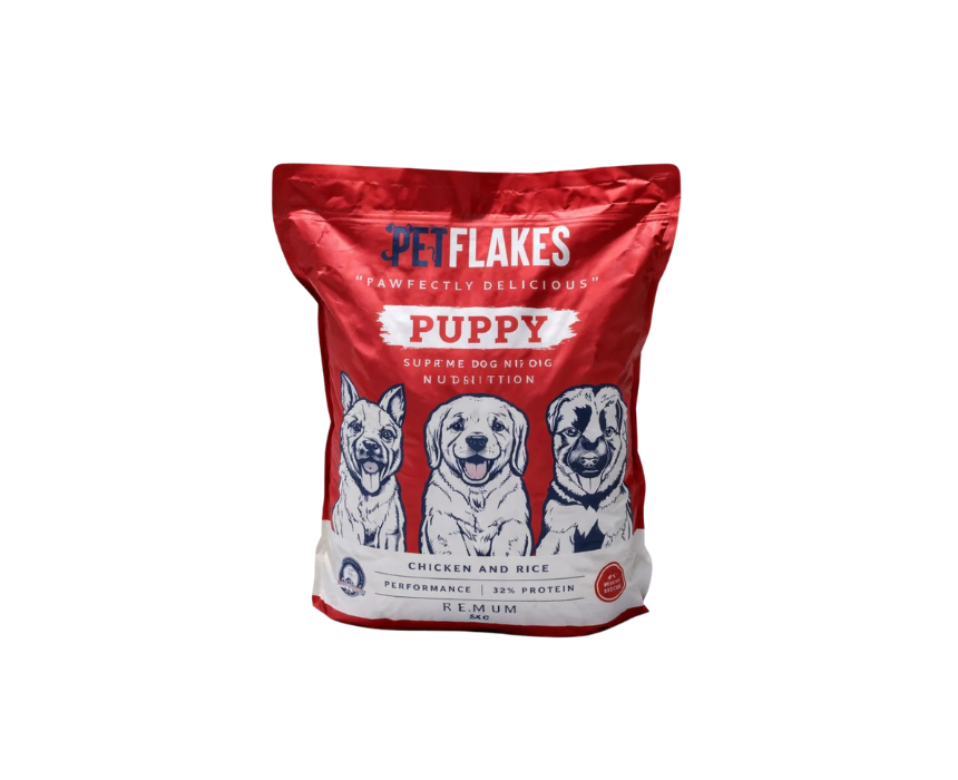11 Pet Flakes Puppy Chicken And Rice - Image 1