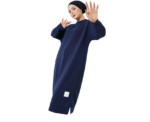 Wide Fit Navy Blue Long Basic Tunic - Image 