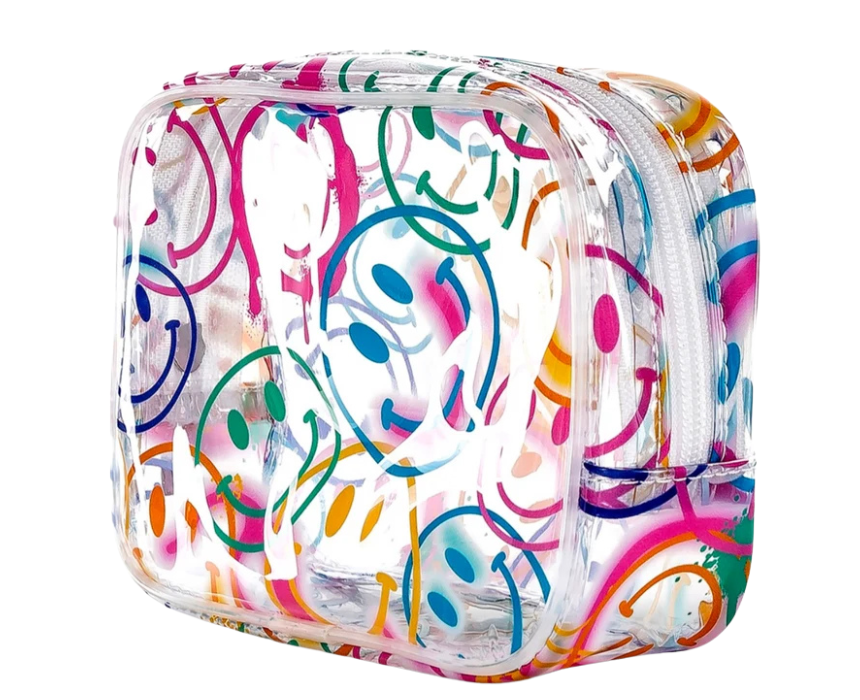 11 Smiles Everywhere Clear Pouch - Image 1