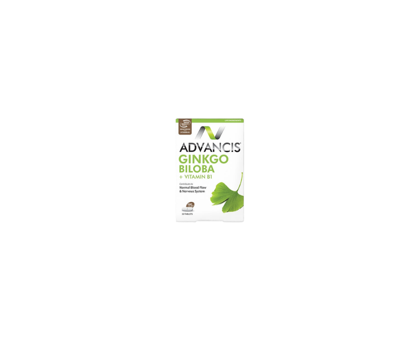 110 Ginkgo Biloba Tablets Advancis - Image 1