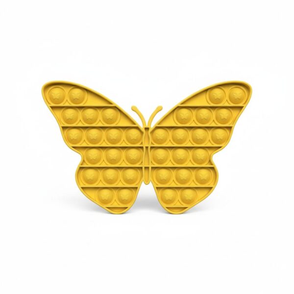 Pop It Fidget Toy Butterfly Shape Yellow&Purple #Mlk-Ppif-U
