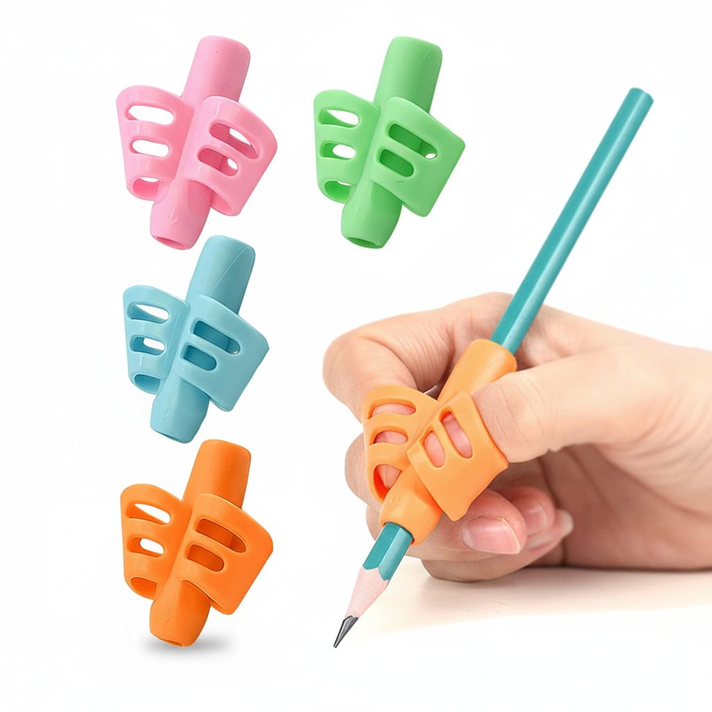 1111100403703 Wood Coloring Pencils Grip 4/Pack #Mlk-Pg