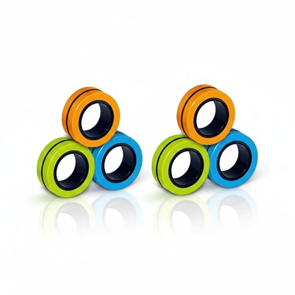 Magnetic Stress Relief Ring Assorted Colors #Mn-03