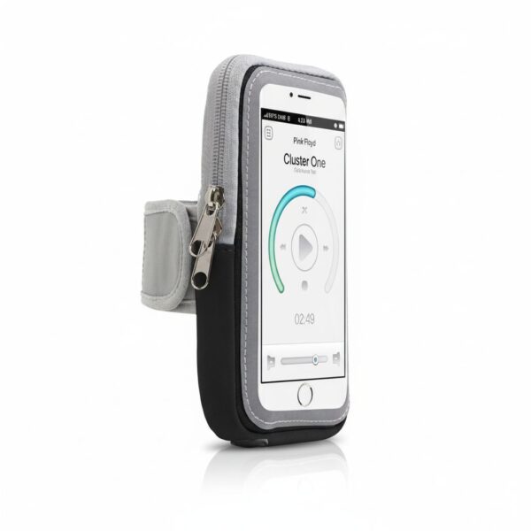 Sport Gym Armband Phone Holder Case Grey#Cpnj07-06