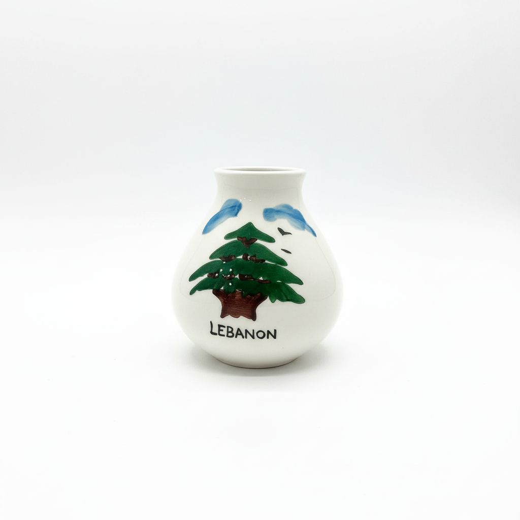 1111100463295 Lebanon Themed Handmade Matté Big #HM12