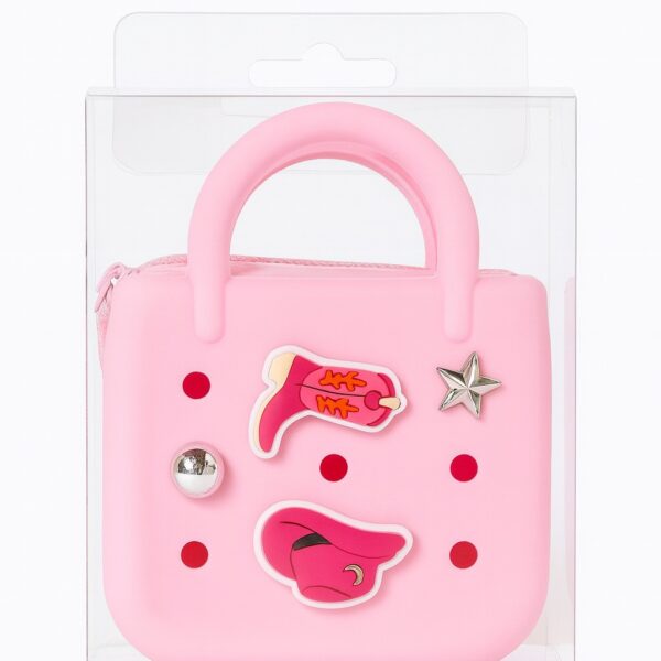 Mini Handbag & Charmas Set Mini Handbag 100X30X120Mm With Charms#Mf995341
