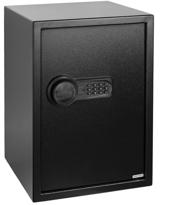 1111100473584 Large Electronic Digital Safe Box 43L With LED Ambient Light Display 50x35x31 cm#E4406E
