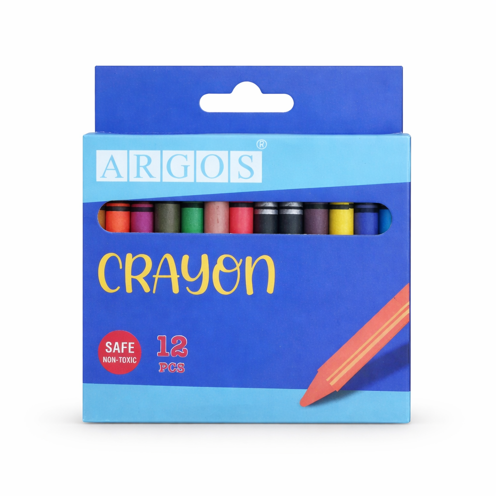 1111100480964-1 Wax Crayon Small 12/Pk #Mf18627-12