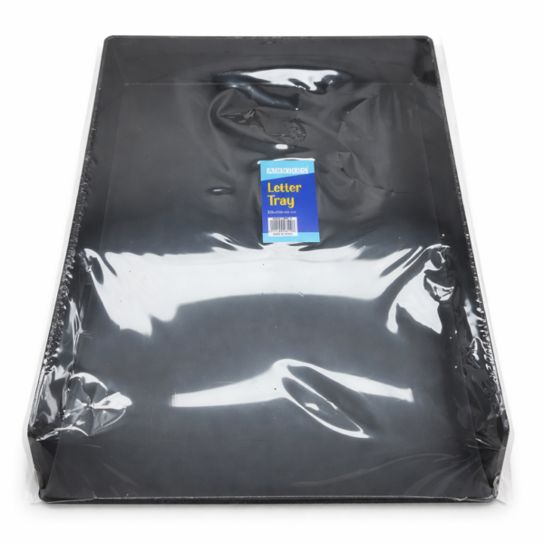 Paper Tray Plastic Black 32.5×24×5cm #Mf910620-1 SN1030