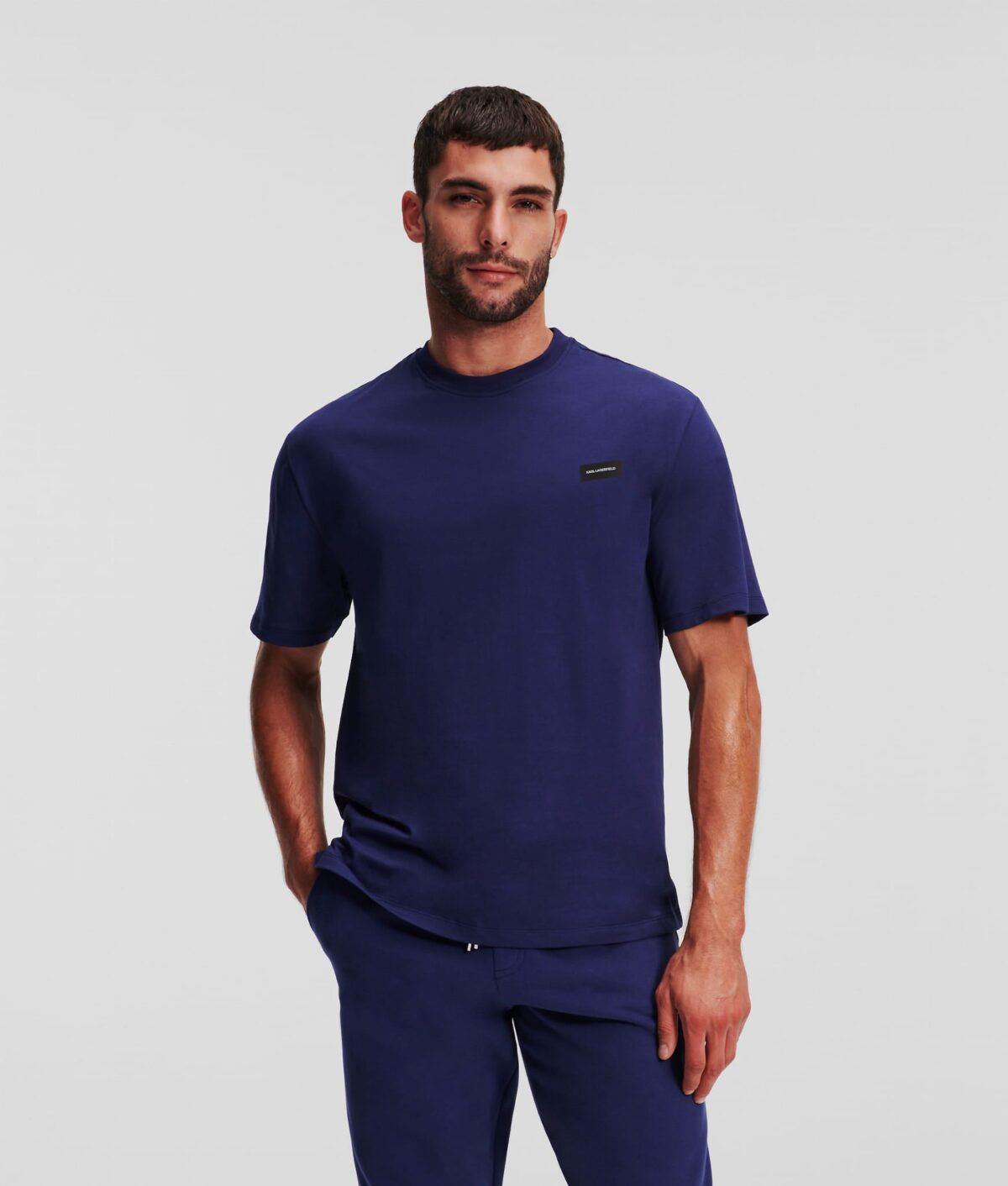 Karl Lagerfeld - Blue Loungewear T-shirt